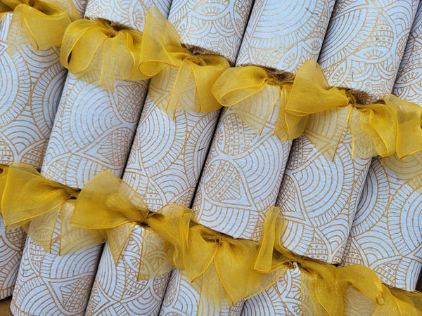 Mandalay - Gold & White