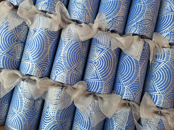 Mandalay - Silver & Blue