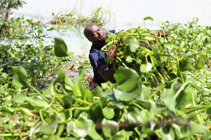 Mike Otieno shores of Lake Victoria