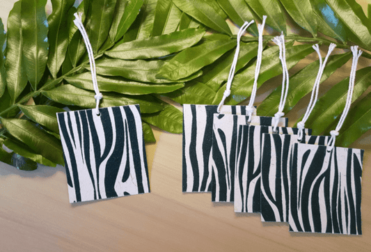 Gift Tags - forest-green-zebra