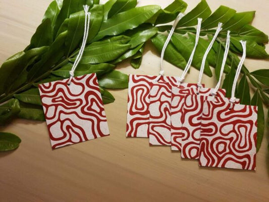 Gift Tags - Maasai-red-ant-tracks